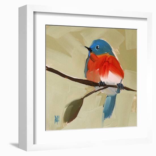 Bluebird No. 21-Angela Moulton-Framed Art Print