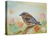 Bluebird on a Sunny Day-Angeles M Pomata-Stretched Canvas