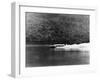 Bluebird on Coniston Water, Cumbria, November 1958-null-Framed Photographic Print