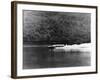 Bluebird on Coniston Water, Cumbria, November 1958-null-Framed Photographic Print