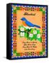 Bluebird Quilt-Mark Frost-Framed Stretched Canvas