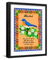 Bluebird Quilt-Mark Frost-Framed Giclee Print