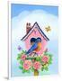 Bluebird Valentine-Geraldine Aikman-Framed Giclee Print