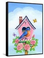 Bluebird Valentine-Geraldine Aikman-Framed Stretched Canvas