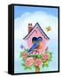 Bluebird Valentine-Geraldine Aikman-Framed Stretched Canvas