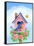 Bluebird Valentine-Geraldine Aikman-Framed Stretched Canvas