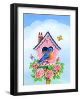 Bluebird Valentine-Geraldine Aikman-Framed Giclee Print