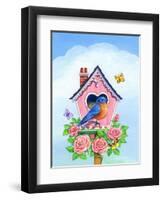 Bluebird Valentine-Geraldine Aikman-Framed Giclee Print