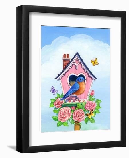 Bluebird Valentine-Geraldine Aikman-Framed Giclee Print