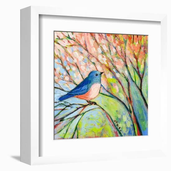 Bluebird-Jennifer Lommers-Framed Art Print