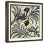 Bluebirds (W/C on Paper)-William De Morgan-Framed Giclee Print