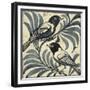 Bluebirds (W/C on Paper)-William De Morgan-Framed Giclee Print