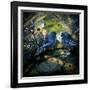 Bluebirds-Cherie Roe Dirksen-Framed Giclee Print