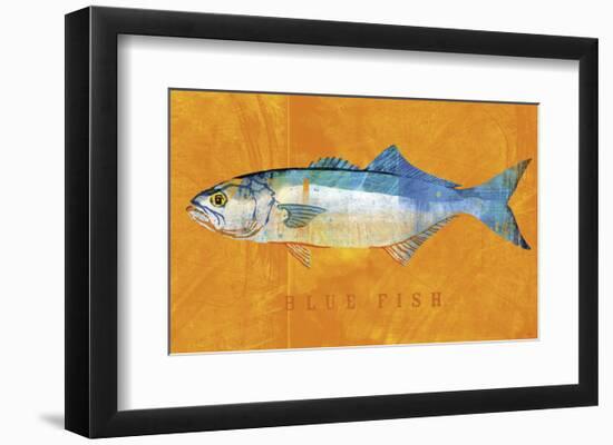 Bluefish-John W^ Golden-Framed Art Print