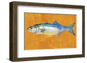 Bluefish-John W^ Golden-Framed Art Print