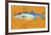 Bluefish-John W^ Golden-Framed Art Print