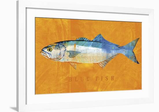 Bluefish-John W^ Golden-Framed Art Print