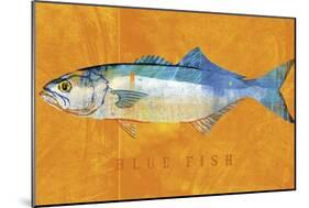 Bluefish-John W Golden-Mounted Giclee Print