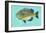 Bluegill-John Golden-Framed Giclee Print