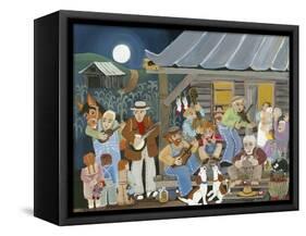 Bluegrass Buddies-Carol Salas-Framed Stretched Canvas