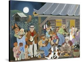 Bluegrass Buddies-Carol Salas-Stretched Canvas