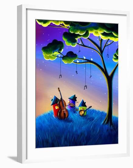 Bluegrass Nights-Cindy Thornton-Framed Art Print