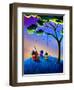 Bluegrass Nights-Cindy Thornton-Framed Art Print