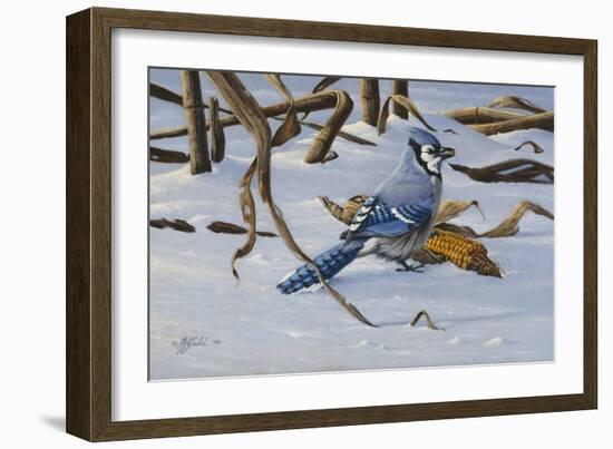 Bluejay-Wilhelm Goebel-Framed Giclee Print