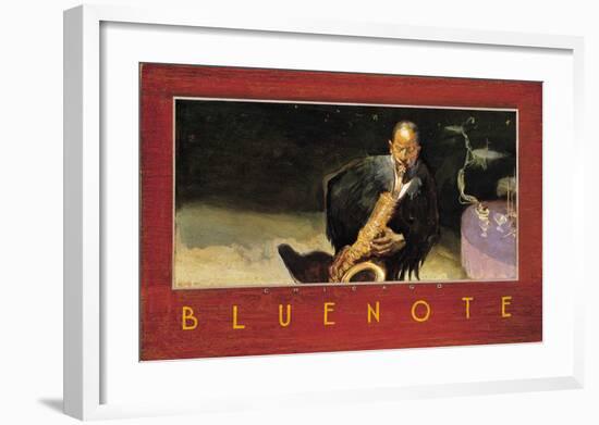 Bluenote, Chicago-Thomas LaDuke-Framed Art Print