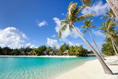 Beautiful Beach on Bora Bora Island in French Polynesia-BlueOrange Studio-Photographic Print