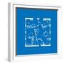 Blueprint Abstract-ildogesto-Framed Art Print