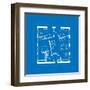 Blueprint Abstract-ildogesto-Framed Art Print