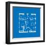 Blueprint Abstract-ildogesto-Framed Art Print