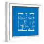 Blueprint Abstract-ildogesto-Framed Art Print