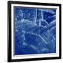 Blueprint - Architecture House Plan Background--Vladimir--Framed Art Print