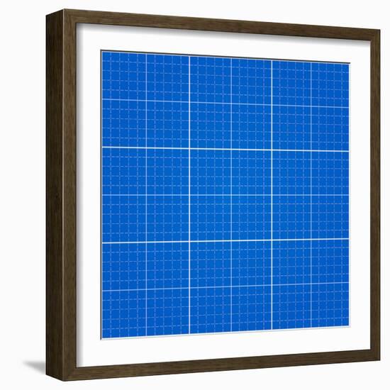 Blueprint Background-vitavalka-Framed Art Print