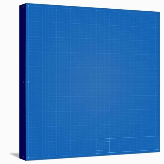 Blueprint Background-eriksvoboda-Stretched Canvas