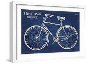 Blueprint Bicycle-Sue Schlabach-Framed Art Print