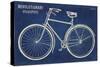 Blueprint Bicycle-Sue Schlabach-Stretched Canvas