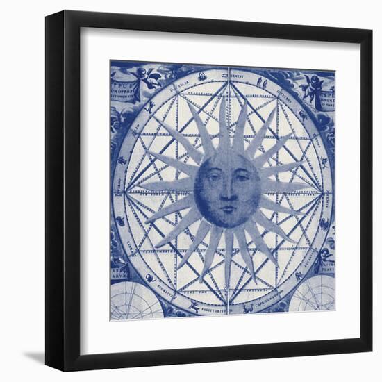 Blueprint Celestial III-Giampaolo Pasi-Framed Art Print