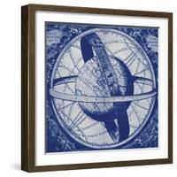 Blueprint Celestial  IV-Giampaolo Pasi-Framed Art Print