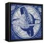 Blueprint Celestial  IV-Giampaolo Pasi-Framed Stretched Canvas