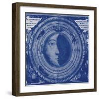 Blueprint Celestial VII-Giampaolo Pasi-Framed Art Print