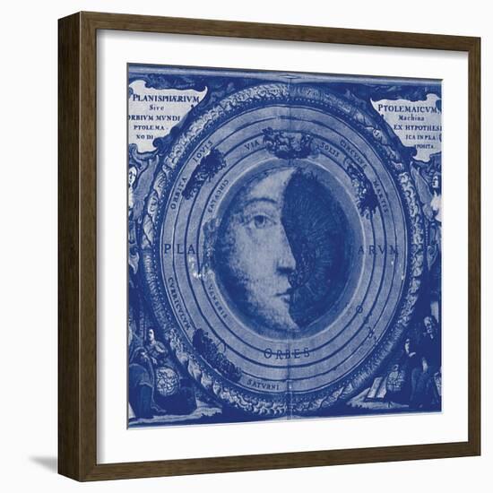 Blueprint Celestial VII-Giampaolo Pasi-Framed Art Print