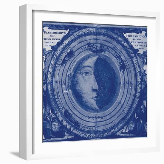 Blueprint Celestial VII-Giampaolo Pasi-Framed Art Print