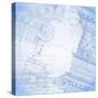 Blueprint, Hand Draw Sketch Ionic Architectural Order--Vladimir--Stretched Canvas