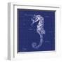 Blueprint Seahorse-Piper Ballantyne-Framed Art Print