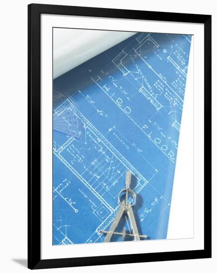 Blueprint-null-Framed Photographic Print