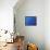 Blueprint-Eyematrix-Framed Stretched Canvas displayed on a wall