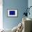 Blueprint-tomloel-Framed Art Print displayed on a wall